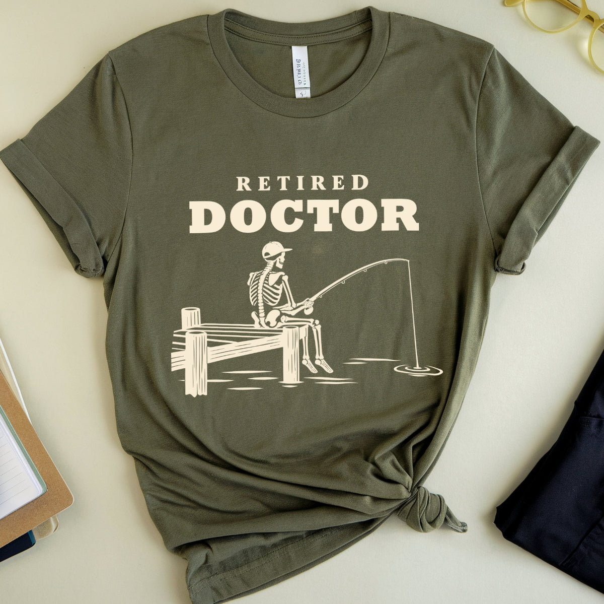 Retired Doctor Fishing T-Shirt