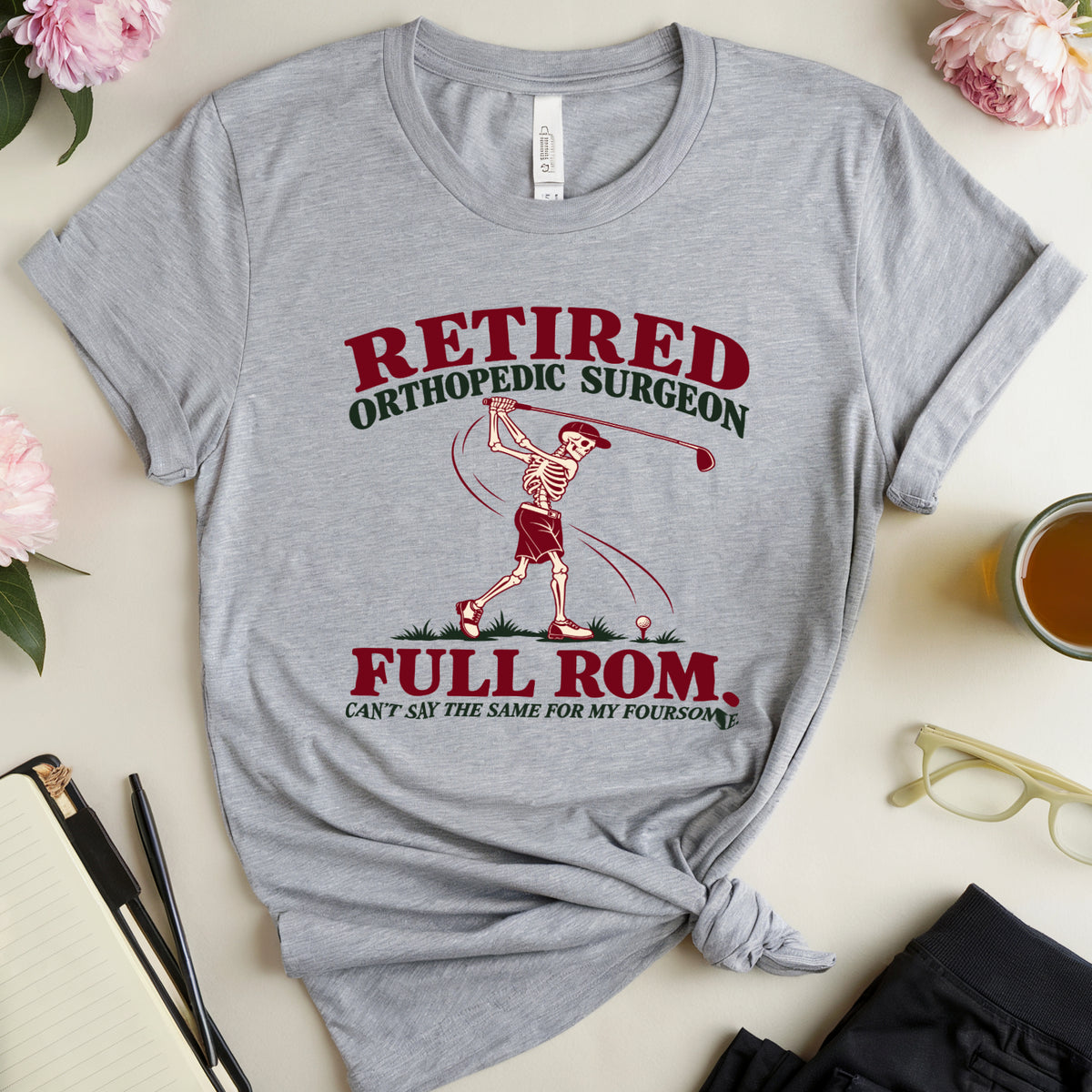Retired Orthopedic Golfer T-Shirt