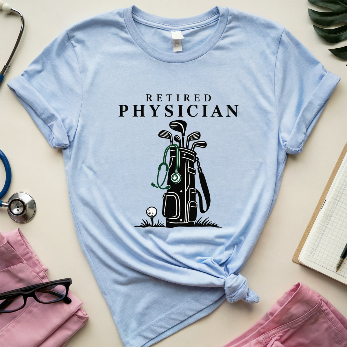 Retired Physician On Course T-Shirt