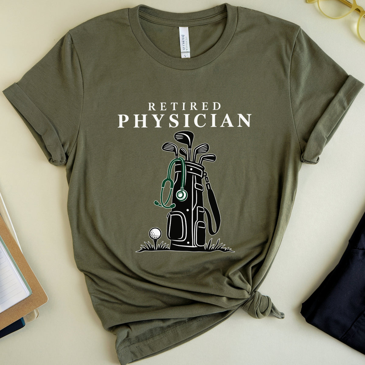 Retired Physician On Course T-Shirt