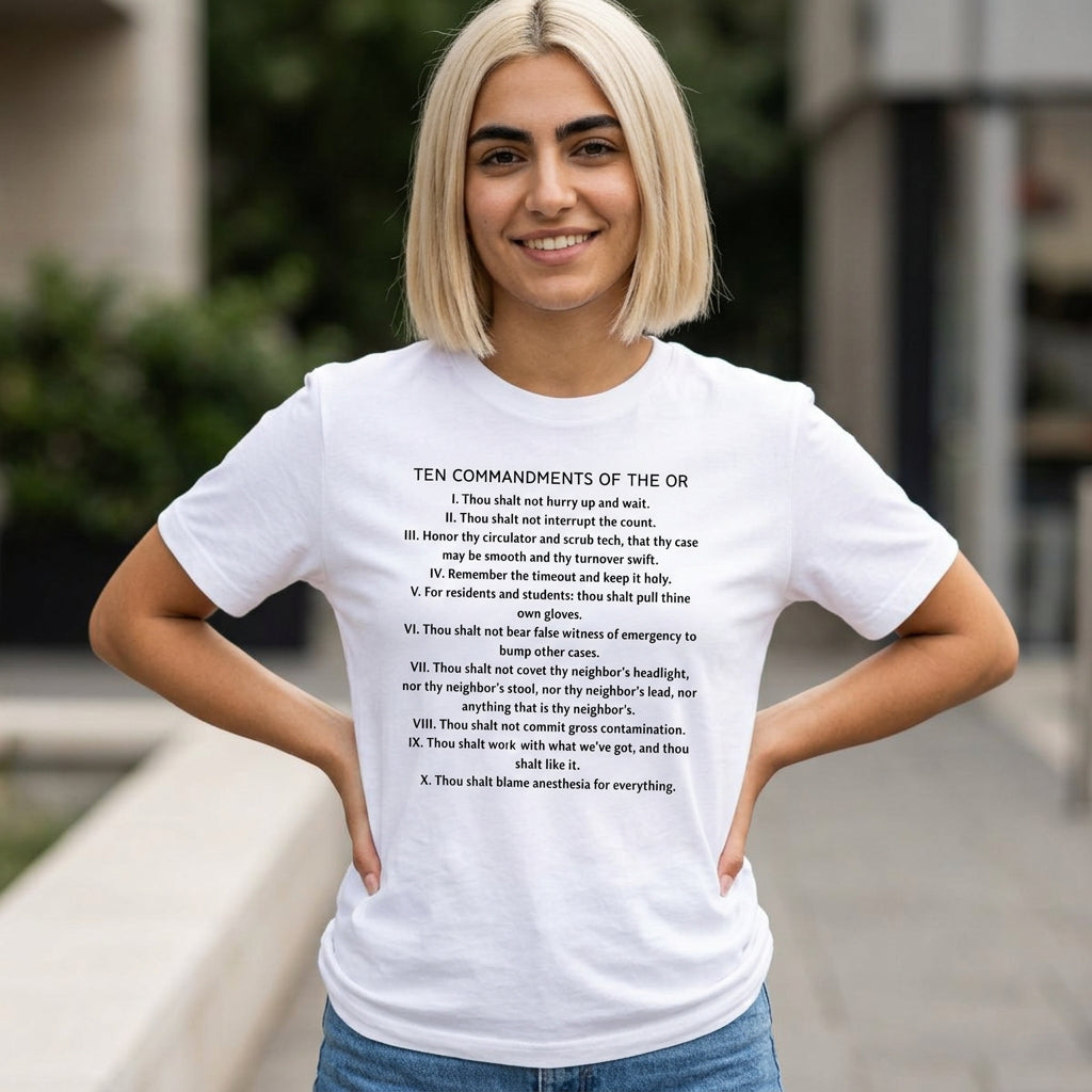 Ten Commandments Of The OR T-Shirt