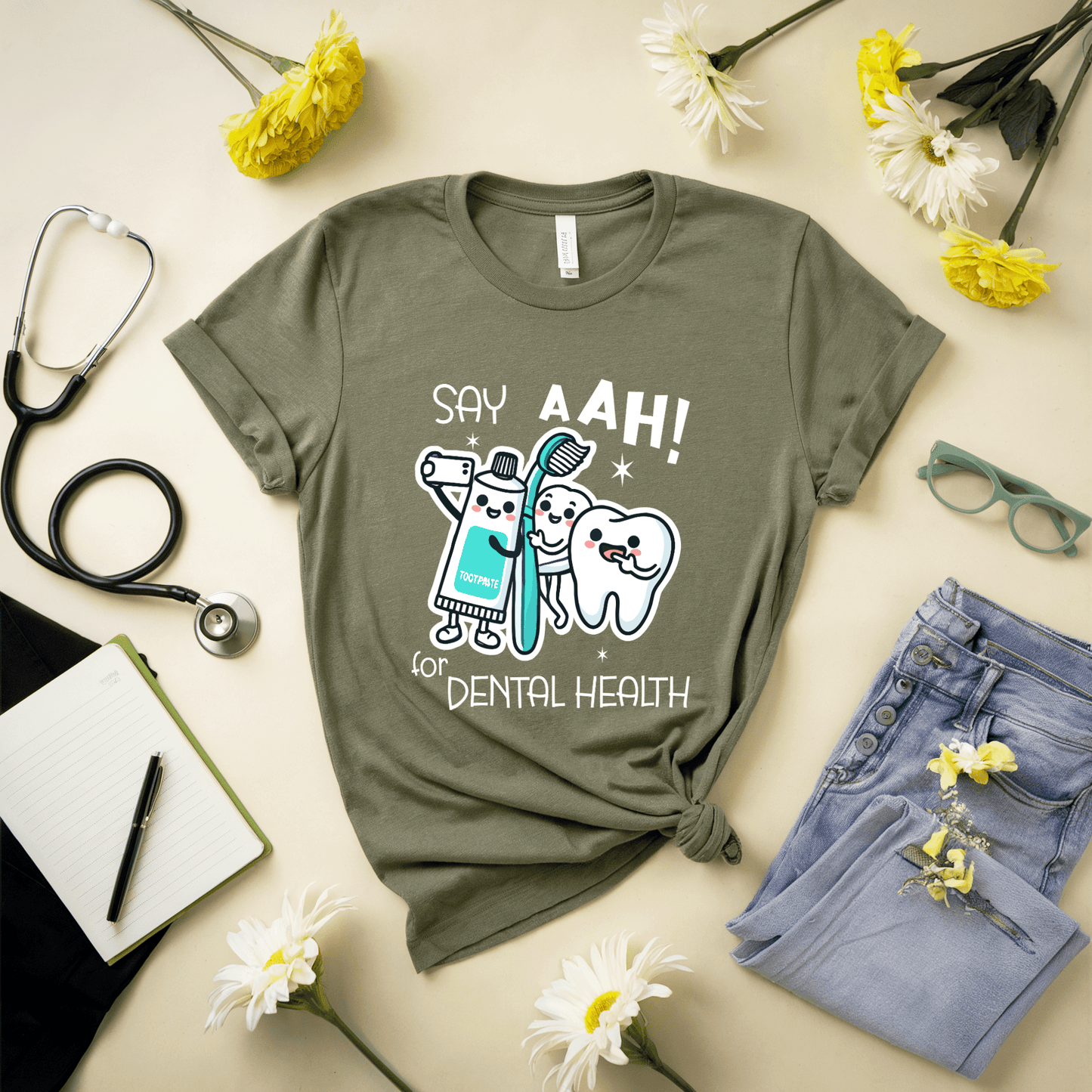 Say Aah For Dental Health T-Shirt